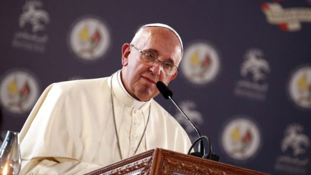 ‘Protect Iraqi Christians’ – Pope Francis