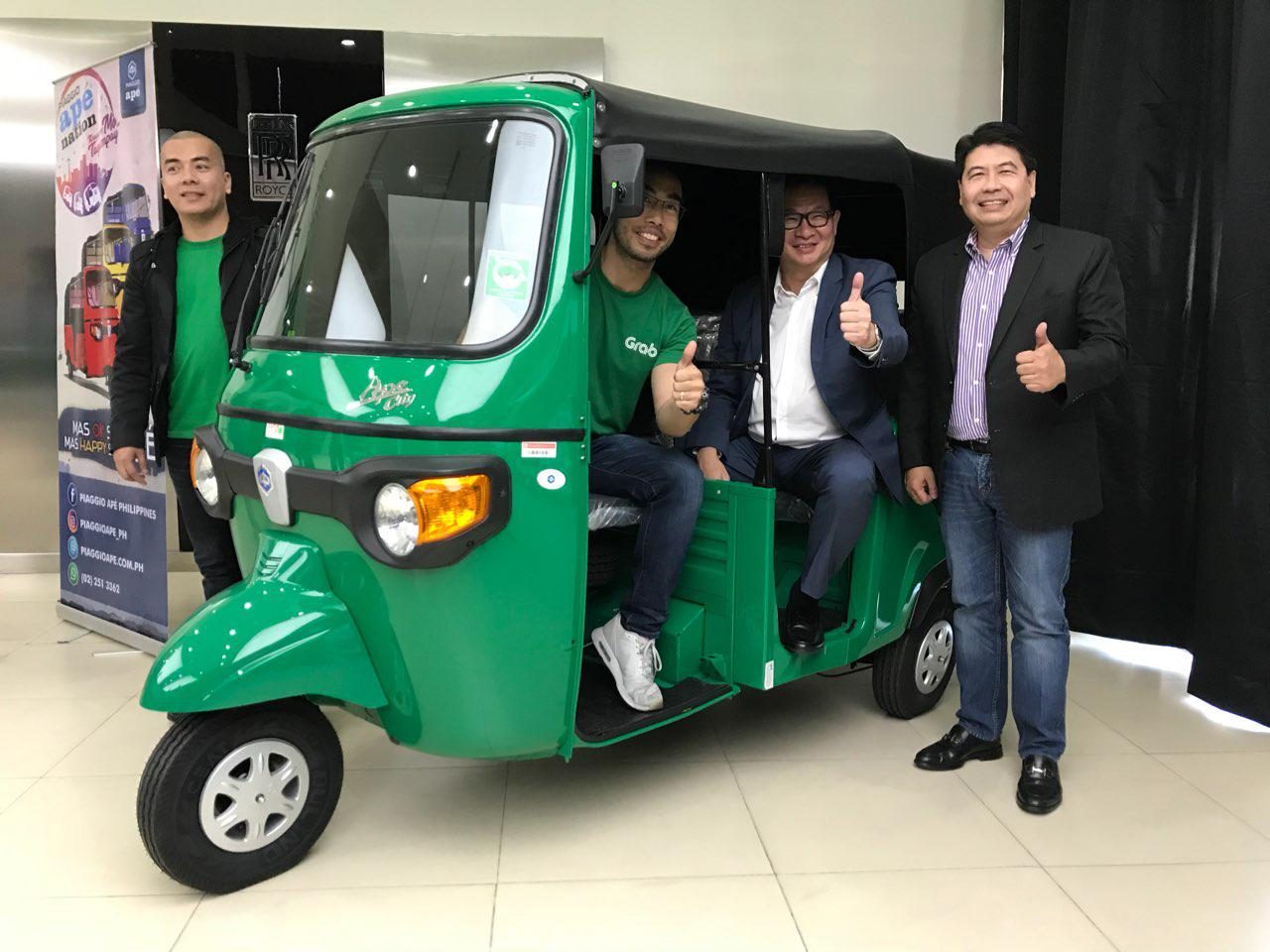 LOOK: Grab launches premium tricycle service
