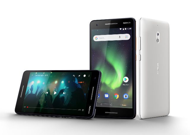 NOKIA 2.1. HMD Global's Nokia 2.1 smartphone. Image from press release. 