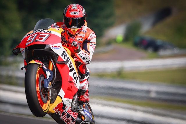 Kualifikasi Moto GP Aragon: Marc Marquez akan start dari posisi terdepan