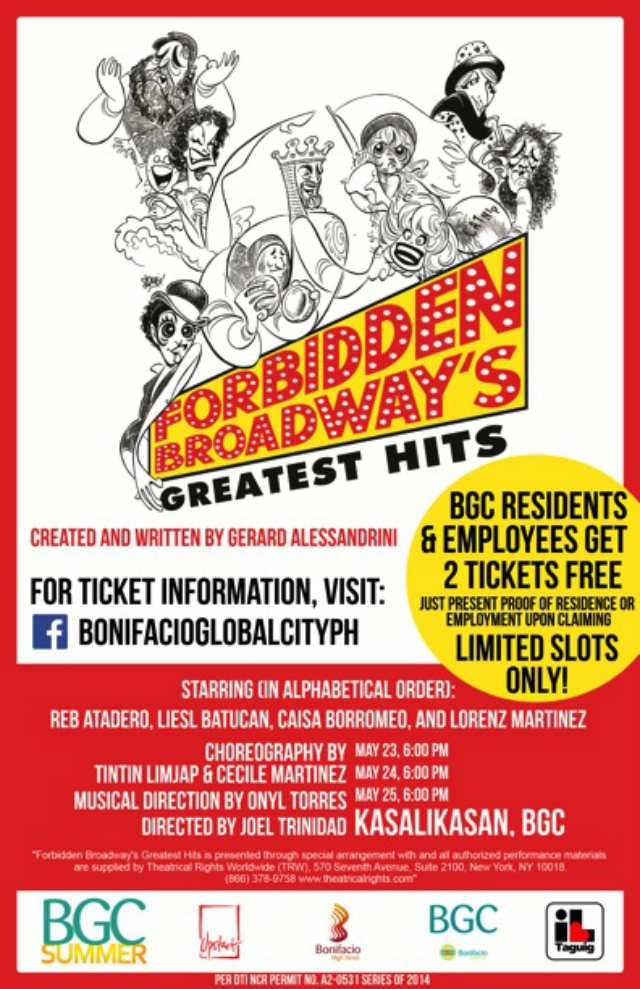 Must-see theater event: ‘Forbidden Broadway’s Greatest Hits’ at BGC