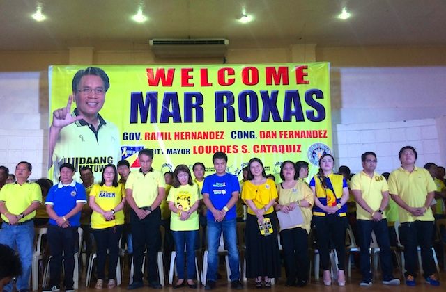 Ruling party in Laguna: One stage, two vice governors