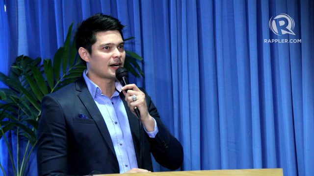 URGENT CALL. Dingdong Dantes, commissioner-at-large of NYC, recognize the vital part the youth will play in the country's disaster risk reduction and management. Photo by Alain Fusana/Rappler  