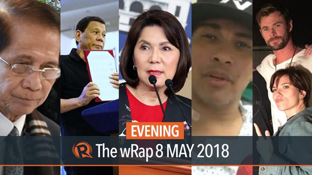 Wanda Teo resigns, Duterte on Dengvaxia, Avengers cast get tattoos | Evening wRap