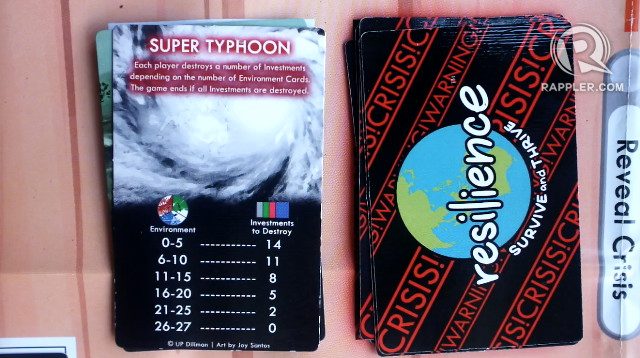 CRISIS. A Super Typhoon card can wipe out all investments, if your natural resources are in bad shape  