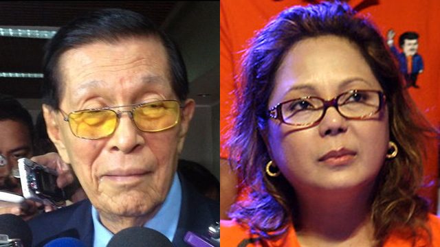 Enrile, Gigi Reyes, and the Mamasapano probe