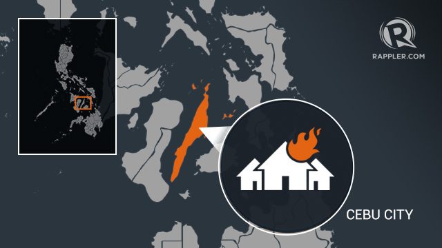 3 injured as fire razes houses in Cebu City
