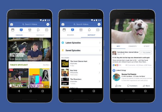 Facebook rolls out video shows, in new challenge