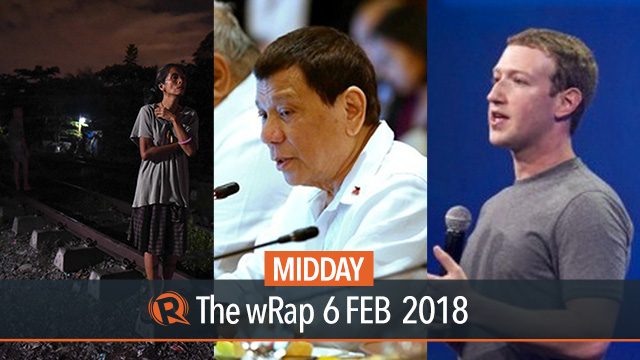 Duterte on Benham Rise, Napolcom survey, Zuckerberg on Facebook | Midday wRap