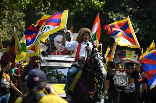 Tibet supporters in India mark 60 years since uprising
