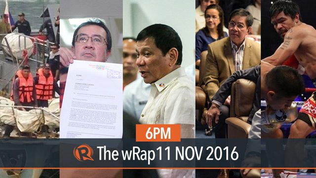 Kerwin Espinosa, Bongbong Marcos, Pacquiao & Donaire | 6PM wRap