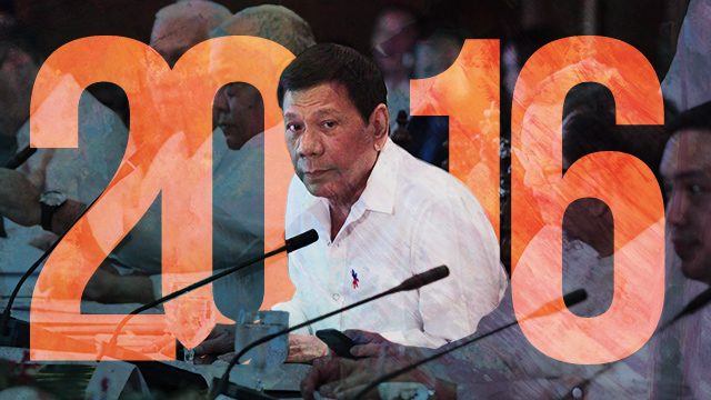 LIST: Duterte admin’s 2016 accomplishments