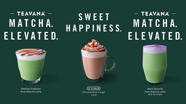 LOOK: Starbucks Philippines offers new matcha drinks