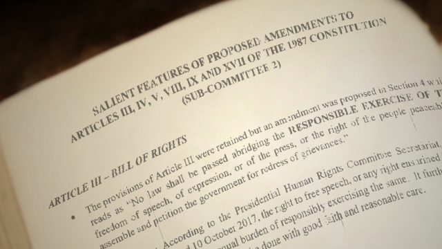 CHR expresses ‘grave alarm’ over proposal to limit protection of free speech