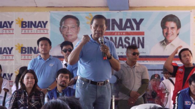On Labor Day, Binay vows 12 million jobs by 2022