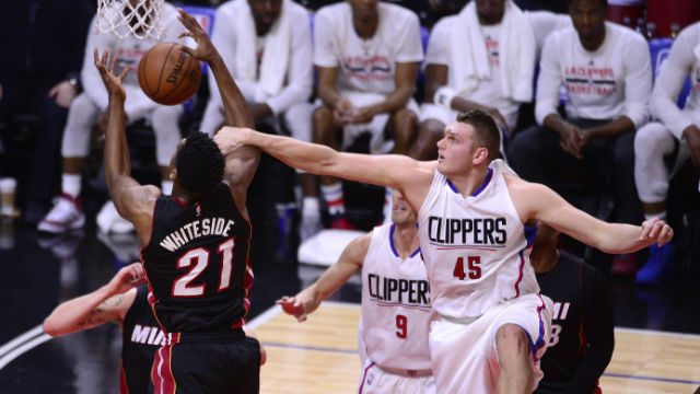 NBA: Heat’s Whiteside banned one game for elbowing