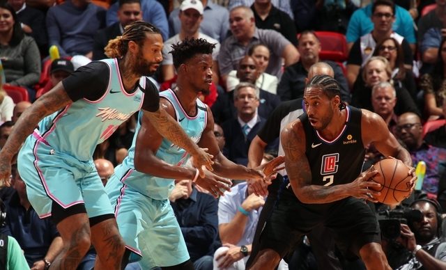 Kawhi leads charge as Clippers cool off Heat
