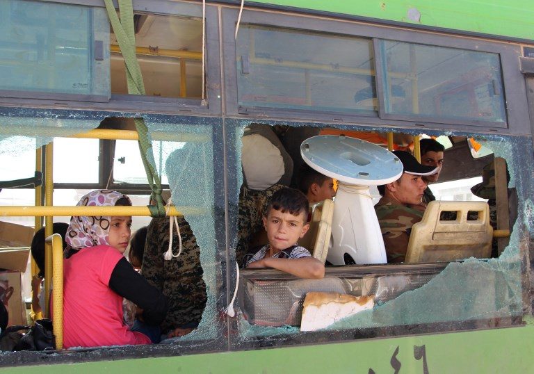 Rebels reach north Syria after south evacuations
