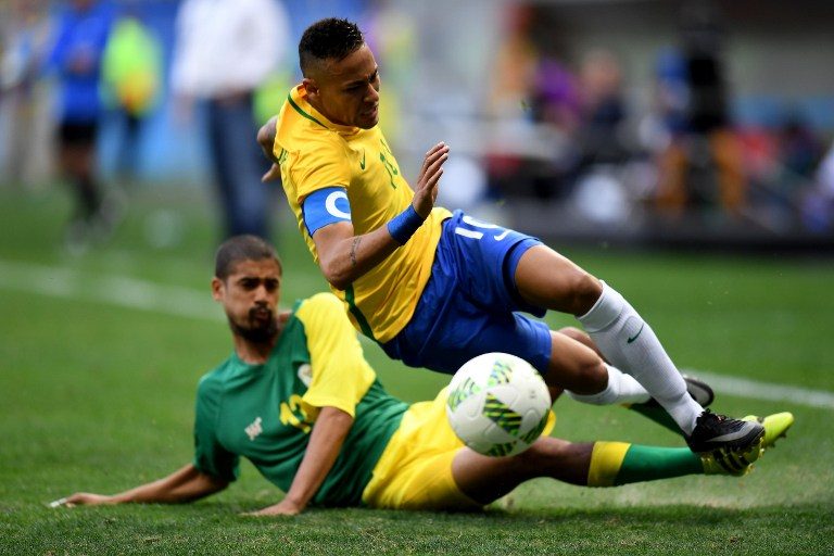 Neymar gagal bawa Brasil menang di laga perdana Olimpiade 2016