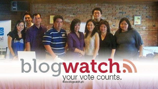BLOG WATCH. Some of the people behind Blog Watch at the group's launching on November 24, 2009. All photos by Philippine Online Chronicles
