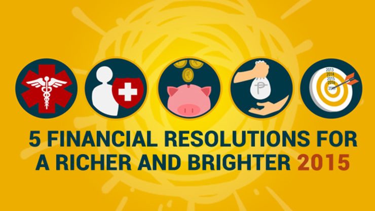 5 financial resolutions for a richer and brighter 2015