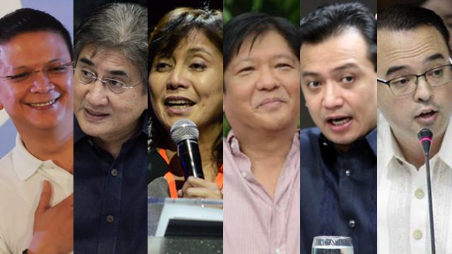 Robredo, Marcos top ABS-CBN vice presidential poll