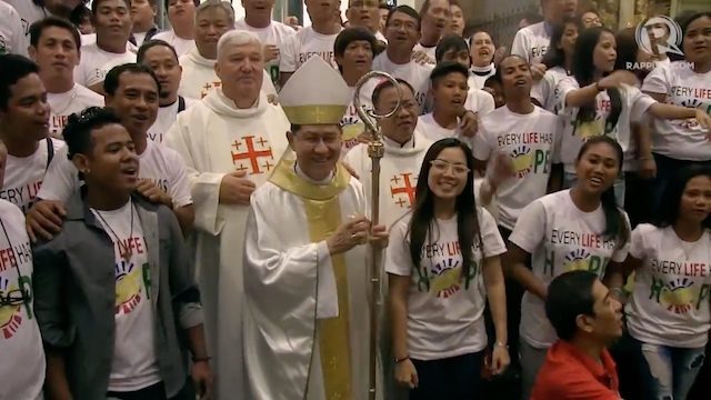 VLOG: Cardinal Tagle at ex-drug addicts sa ‘Day of Hope’