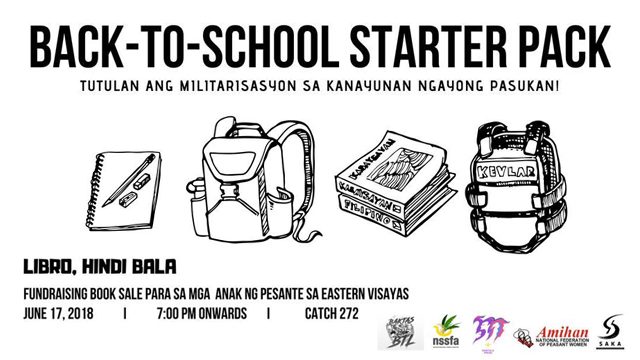 Libro, hindi bala: Fundraising book sale to be held for peasant children