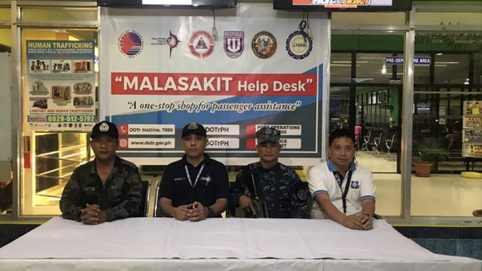 ACROSS THE COUNTRY. The Department of Transportation says all major transportation hubs in the Philippines will have a Malasakit Help Desk. Photo from DOTr 