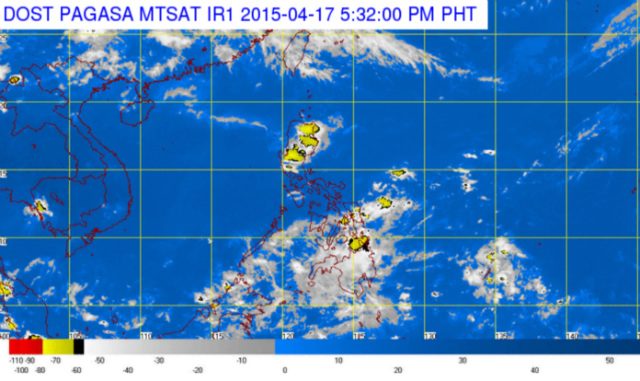 Cloudy Saturday for Mindanao