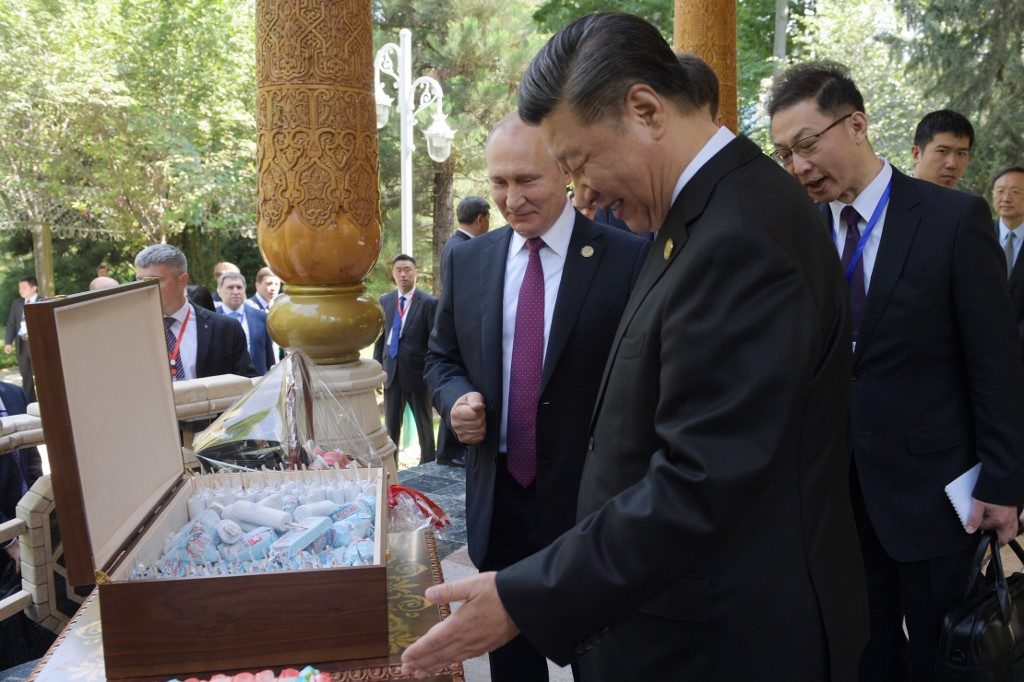 ‘Good gifts’: Putin presents Xi with birthday ice cream
