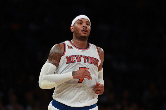 Ailing Celtics down angry Knicks as Carmelo Anthony ejected