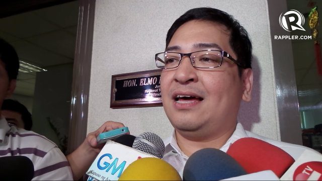 CONFIDENTIAL. Lawyer Bruce Rivera refuses to reveal details contained in Janet Lim-Napoles' affidavit, citing a confidentiality agreement under the WPP rules. File photo by Rappler