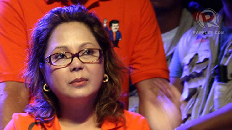 Gigi Reyes, ex-chief of staff of Enrile tagged in pork barrel scam, released from jail