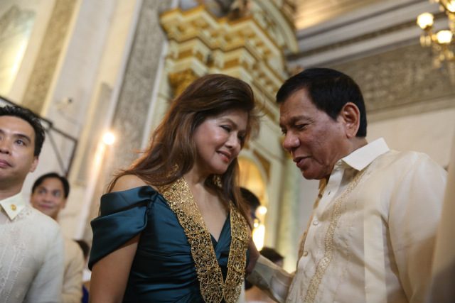 Duterte donor Imee Marcos not in his SOCE