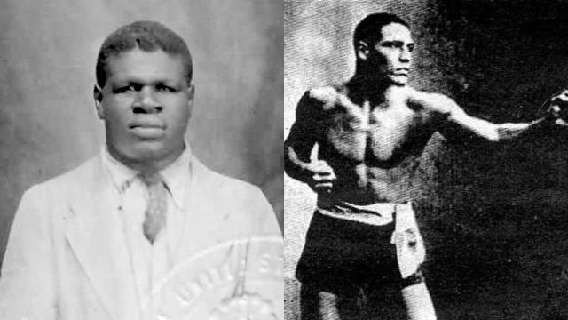 1909. The fight between Sam McVey (left) vs Joe Jeanette (right) has the record of the most knockouts in a match. Photos from Wikimedia Commons  