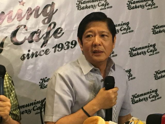 Bongbong on Marcoses’ hidden wealth: Find any, it’s yours