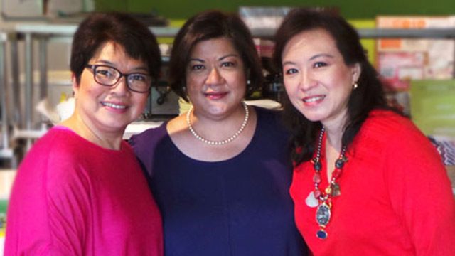 POWER TRIO. (From left) Chit Juan, Reena Francisco, and Jeannie Javelosa lead ECHOStore, a retail company that sells environmental-friendly sustainable goods produced by local businesses. 