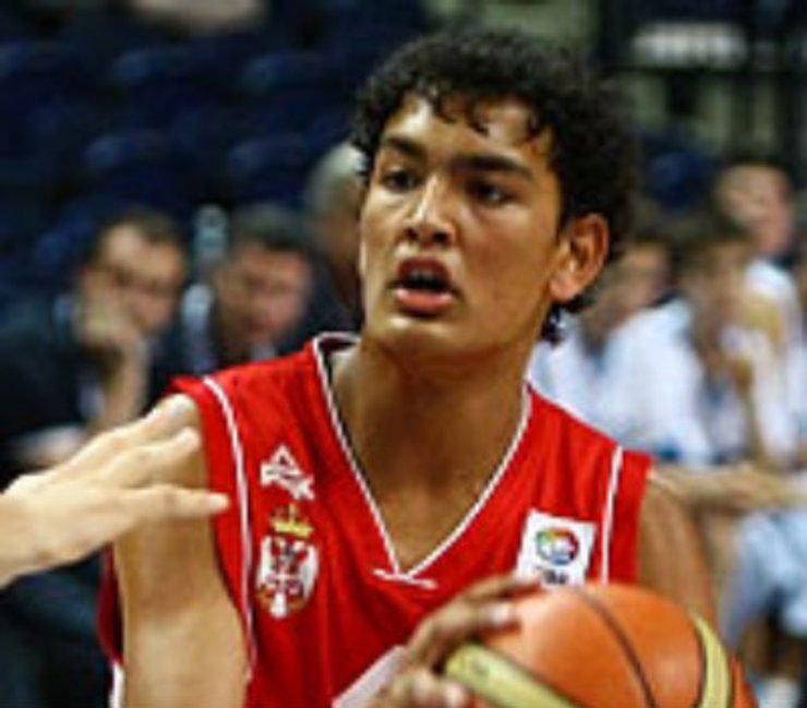 Serbia's Stefan Pano. Photo from fibaeurope.com