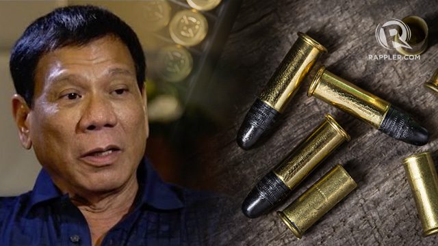 Duterte appeals for “Laglag-bala” victims