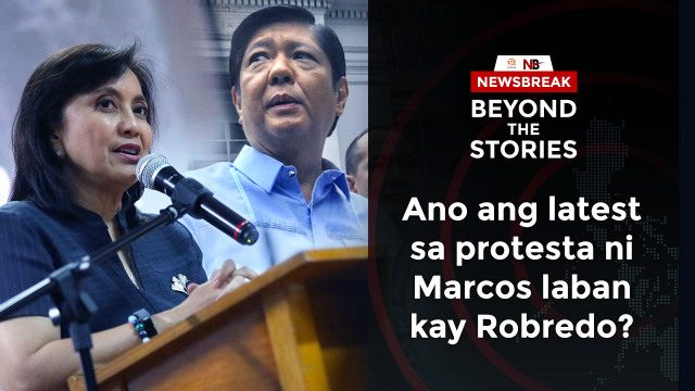 [PODCAST] Ano ang latest sa protesta ni Marcos laban kay Robredo?
