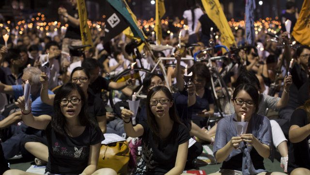HK rallies for Tiananmen anniversary as Beijing clamps down