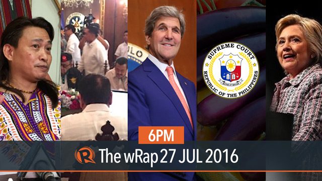 Kerry, National Security Council, Clinton | 6PM wRap