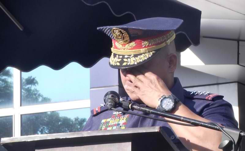 Dela Rosa cries in goodbye message to PNP: ‘I did everything I could’