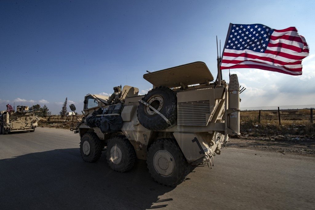 U.S. military calls on Kurdish forces in northeast Syria