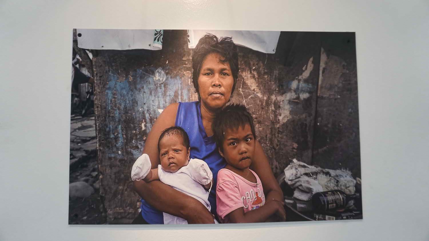 BORN AFTER YOLANDA. 36 year old Sarah dela PeÃ±a gave birth to her second daughter, Danica, 4 months after the typhoon hit Tacloban City. Photo by Joebert Calinao 