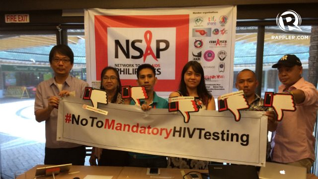 Mandatory HIV testing? Groups blast DOH chief