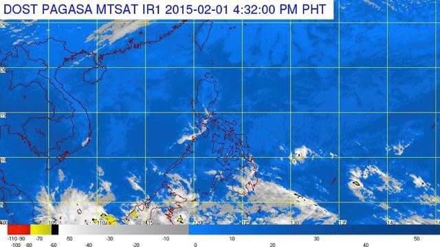 Cloudy skies, light rains over parts of PH Monday