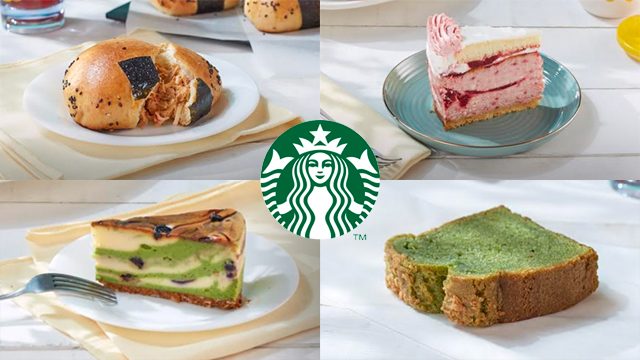 LOOK: Starbucks Philippines offers new sweet, savory pastries, cheesecakes
