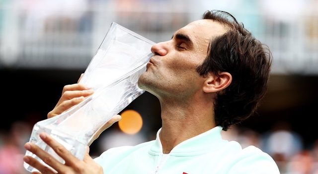 WATCH: Federer sweeps Isner in Miami Open 2019 for 101st title